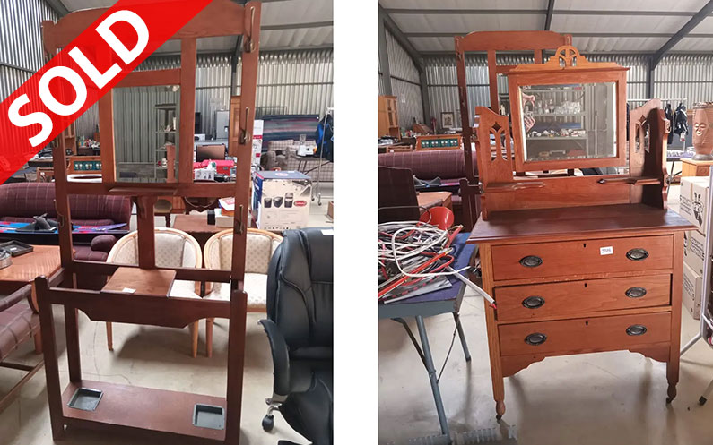 SELECTION OF FURNITURE, APPLIANCES, CROCKERY, CUTLERY, SOLAR PANELS, INVERTERS AND VEHICLES ETC.
